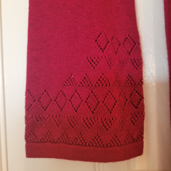 PRANA Kaya sweater dress: Plum Red - Picture 3 of 4